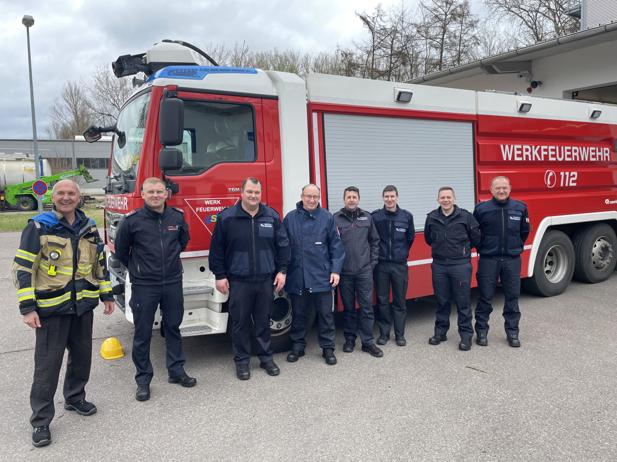 Besichtigung der GSB in Ebenhausen